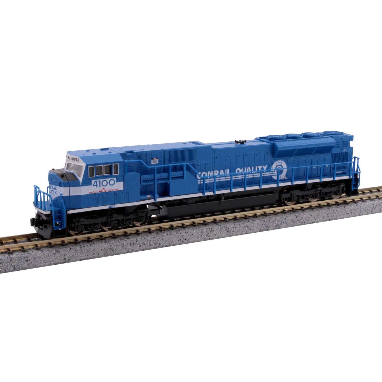 N SD80MAC Locomotive Conrail #4126 with Pre-Installed DCC (KAT176-5516-DCC)
