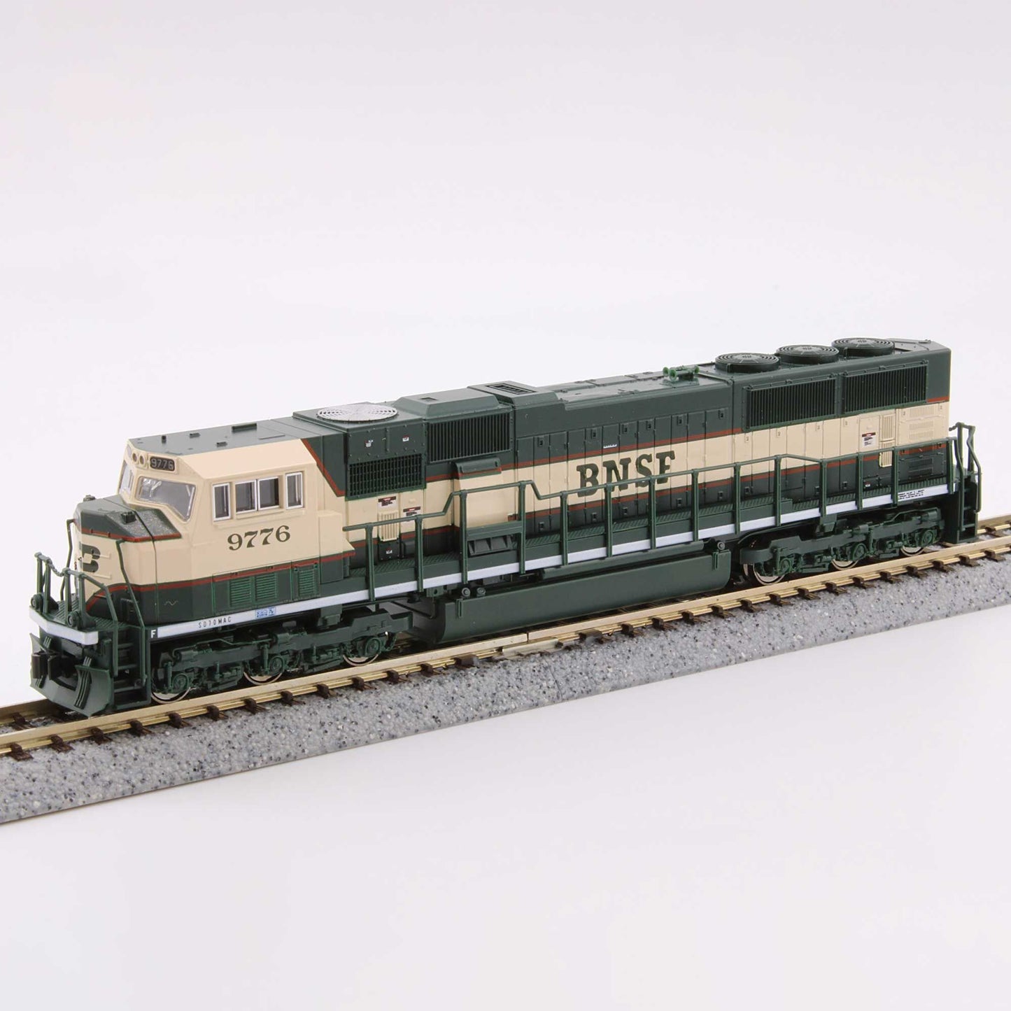 N SD70MAC BNSF Executive Paint Scheme with Preinstalled DCC (KAT176-6312-DCC)