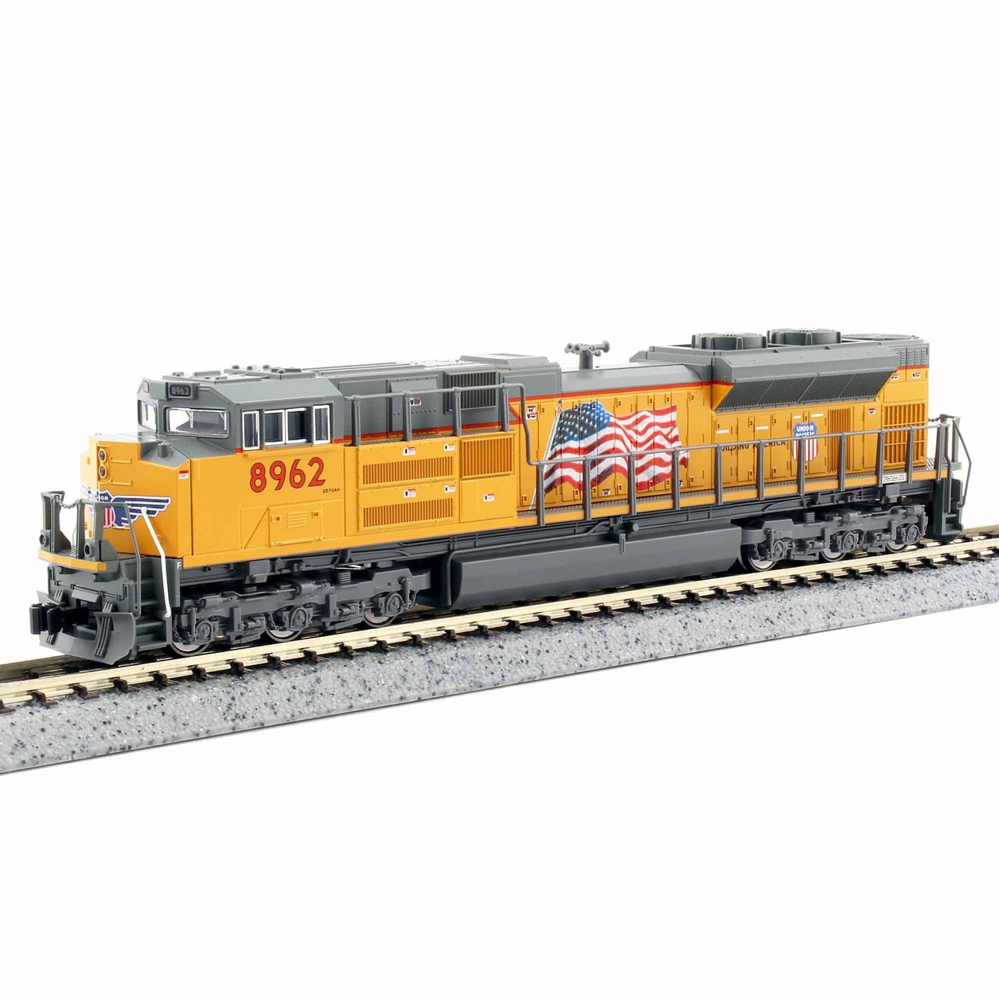 N SD70ACe Nose Headlights Union Pacific 8962 with DCC (KAT1768528DCC)
