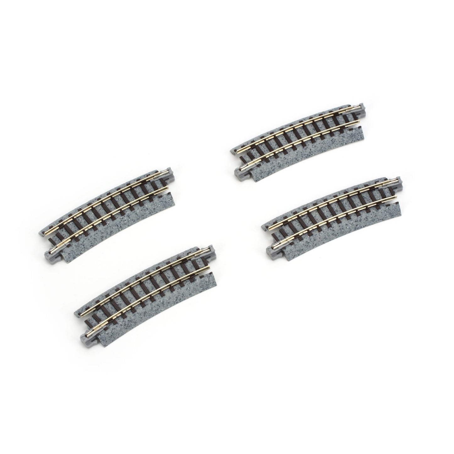 N 249mm 9-3/4" Radius Curve 15-Degree Track (4) (KAT20101)