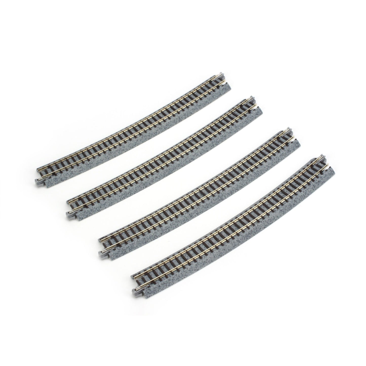 N 718mm 28-1/4 Inch Radius Curve 15 Degree Track (4 Pieces) (KAT20150)