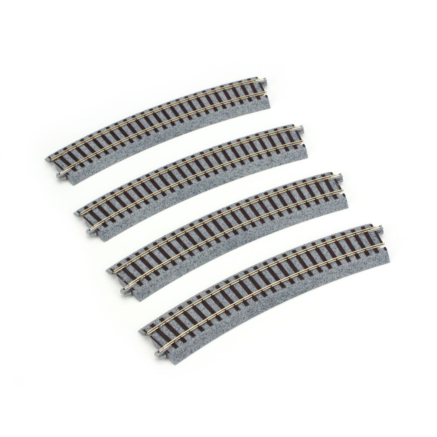HO 490mm 19-1/4" Radius Curve 22.5-Degree Track Set (KAT2270)