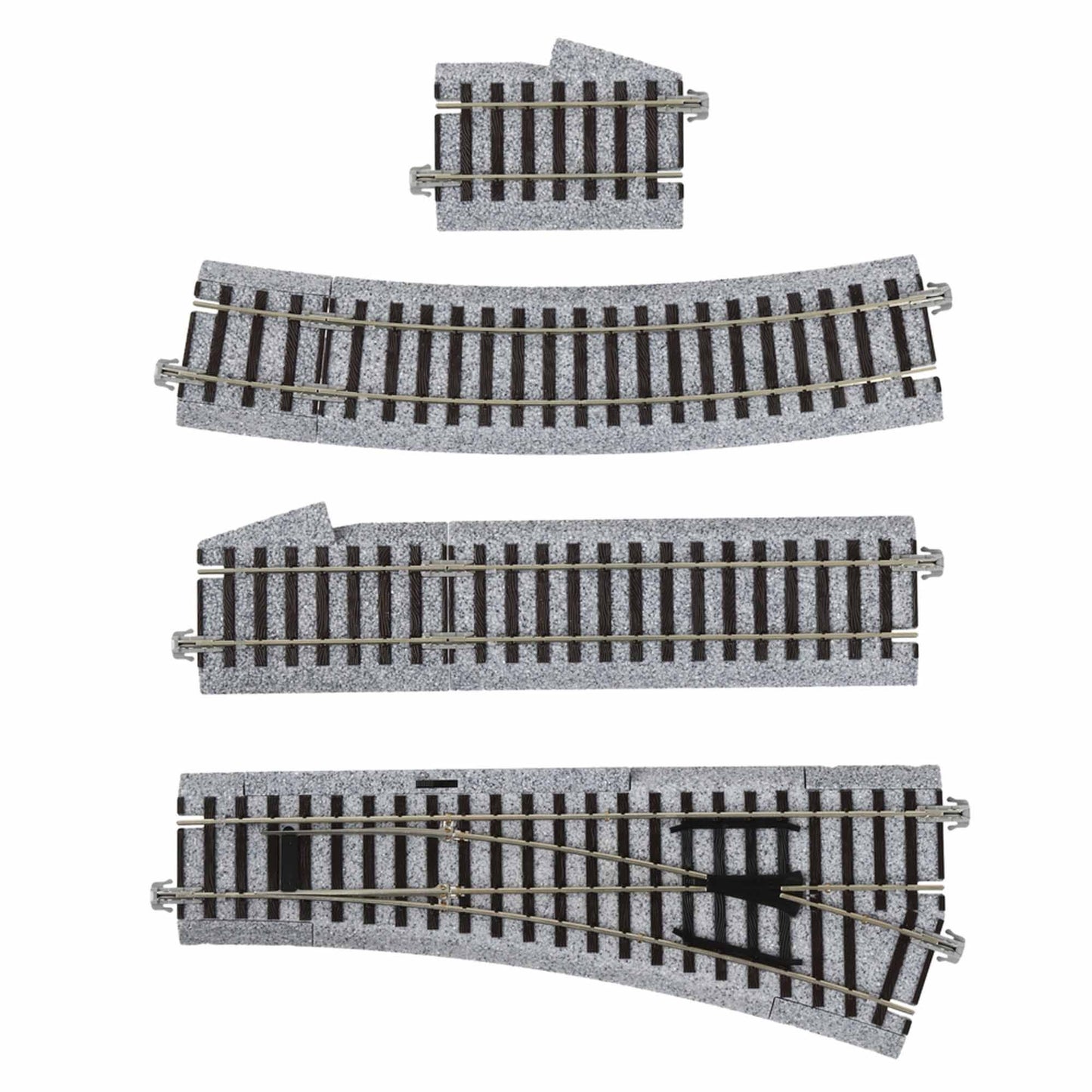 HO Right Turnout with 550mm Radius Curve (KAT2853)