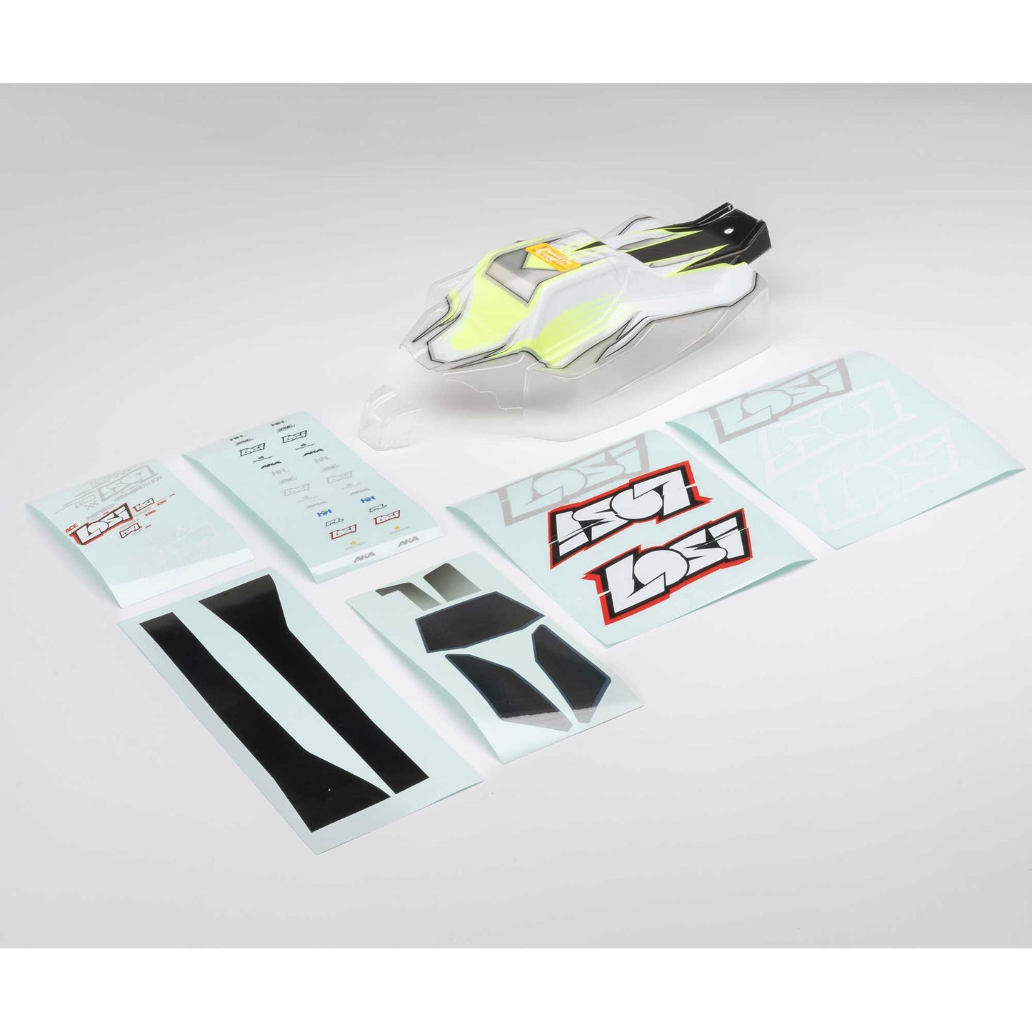 Screened 8XE RTR Body for RC Vehicles (LOS-1248)