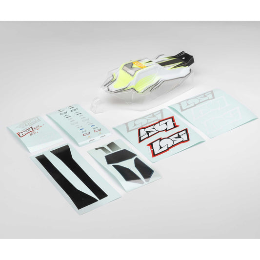 Screened 8XE RTR Body for RC Vehicles (LOS-1248)