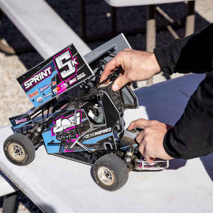 1/10 22S Sprint Ready to Run (Blue) (LOS-1387T1)_19