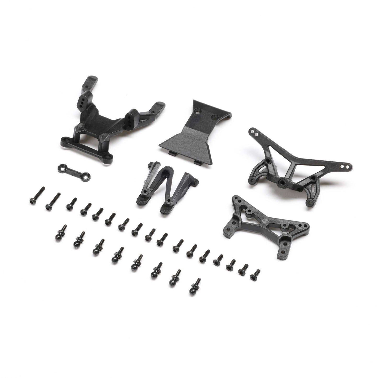 Front/Rear Shock Towers and Bumper for Micro-B (LOS-1770)