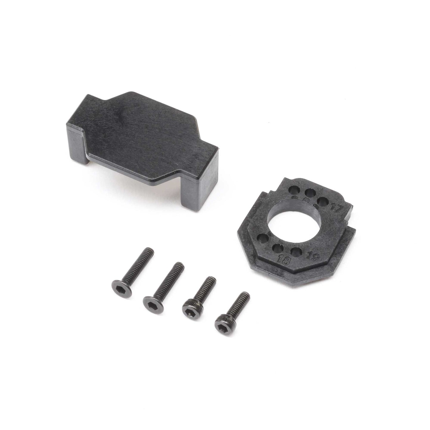 Servo and Motor Plate (17-19T) Set for Grom (LOS-1932)
