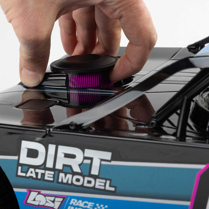 1/10 22S Dirt Late Model Ready to Run (Blue) (LOS-2167T1)_4