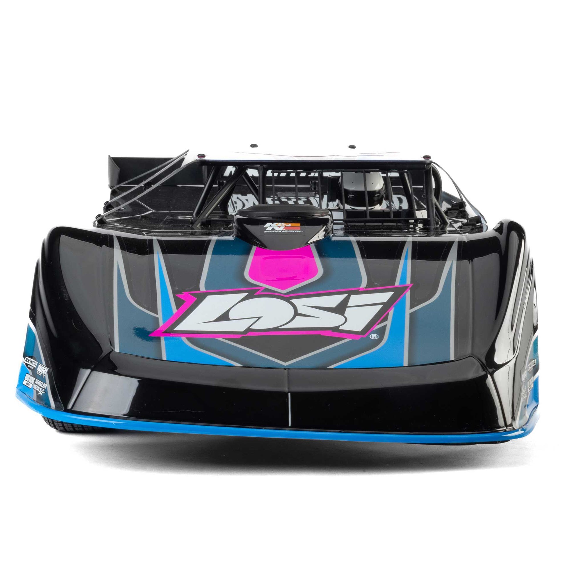 1/10 22S Dirt Late Model Ready to Run (Blue) (LOS-2167T1)_21