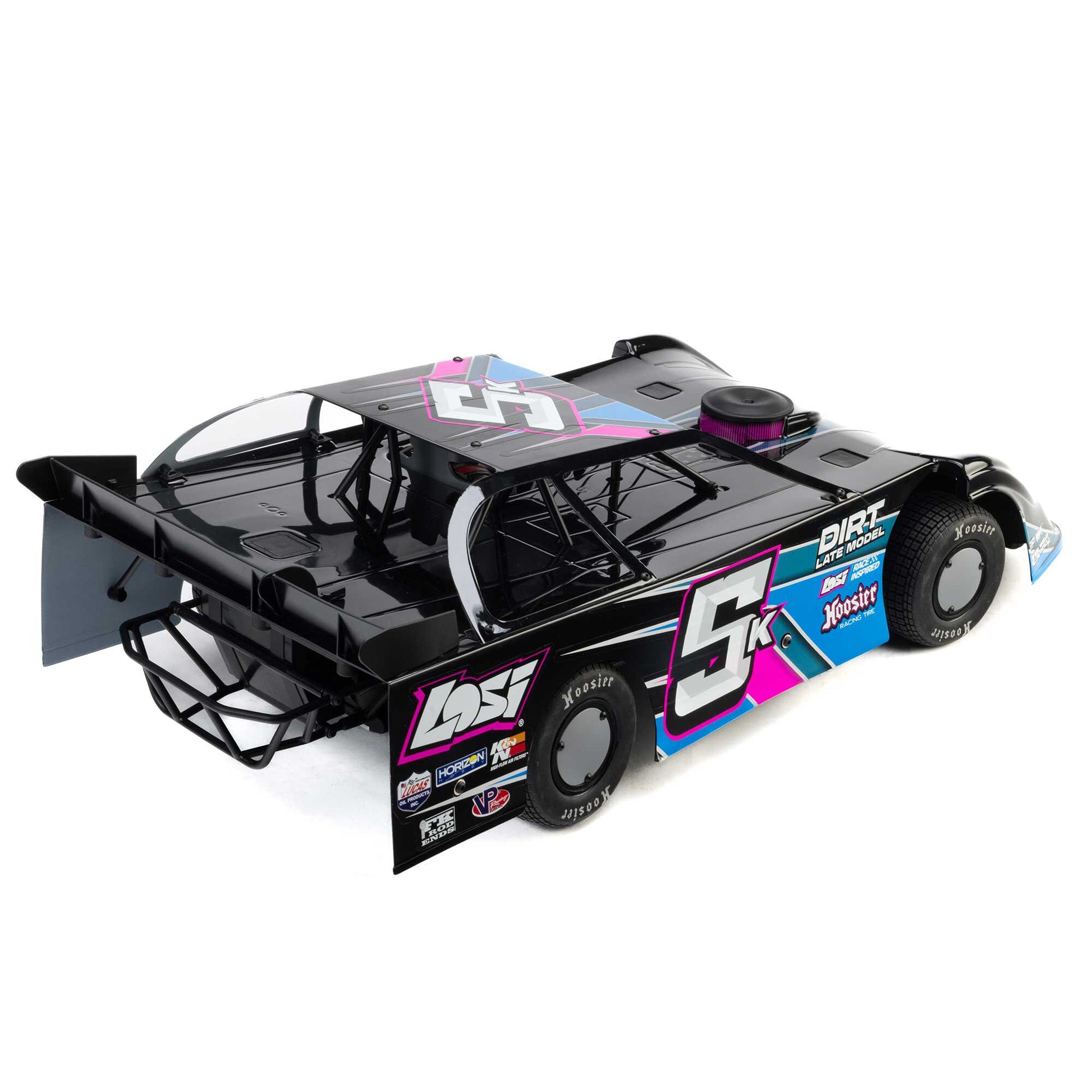 1/10 22S Dirt Late Model Ready to Run (Blue) (LOS-2167T1)_37