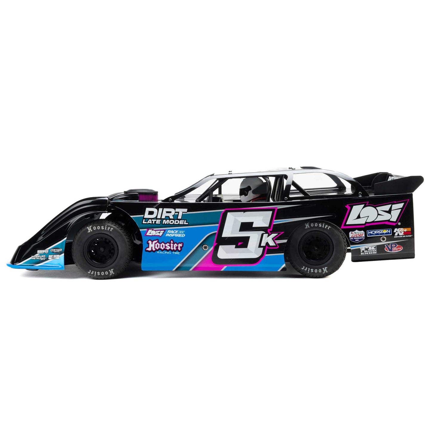 1/10 22S Dirt Late Model Ready to Run (Blue) (LOS-2167T1)_17