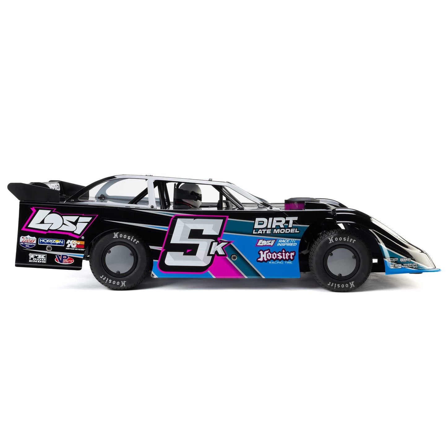 1/10 22S Dirt Late Model Ready to Run (Blue) (LOS-2167T1)_7