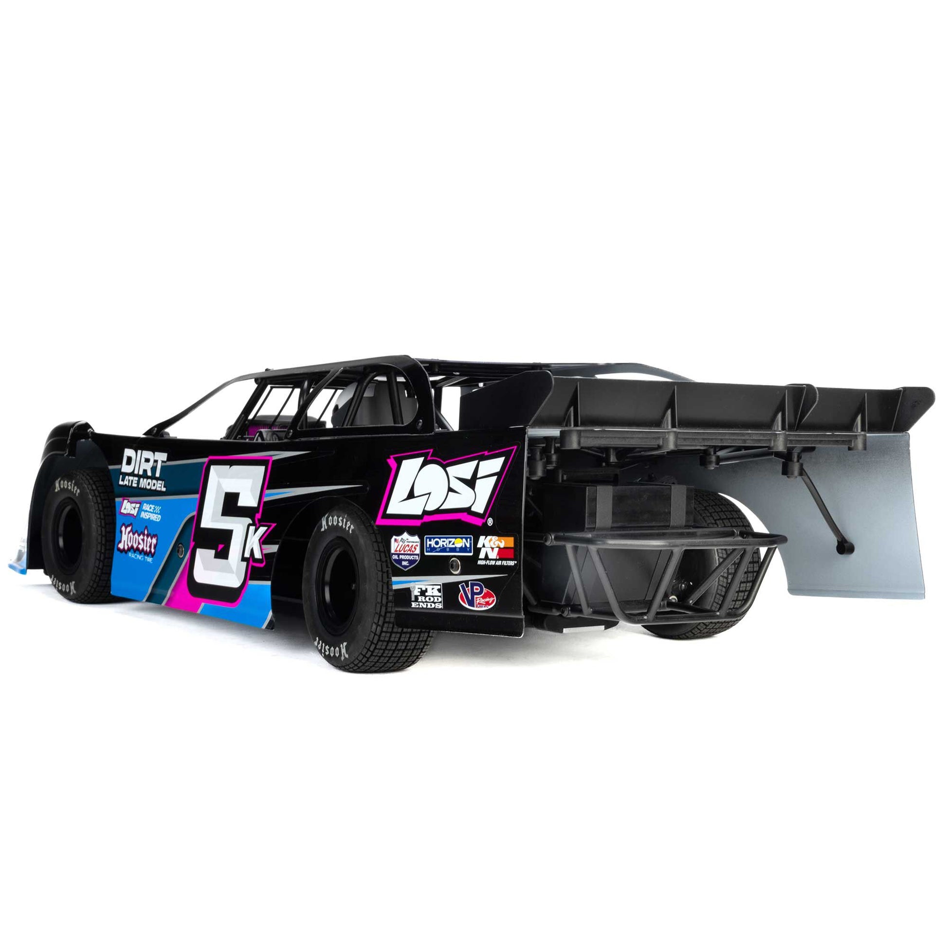 1/10 22S Dirt Late Model Ready to Run (Blue) (LOS-2167T1)_36