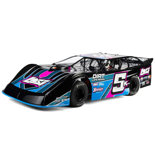 1/10 22S Dirt Late Model Ready to Run (Blue) (LOS-2167T1)_1