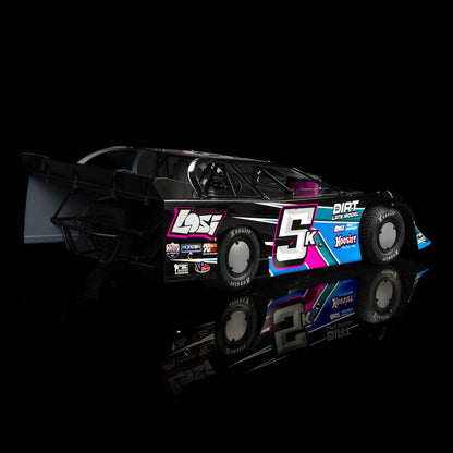 1/10 22S Dirt Late Model Ready to Run (Blue) (LOS-2167T1)_32