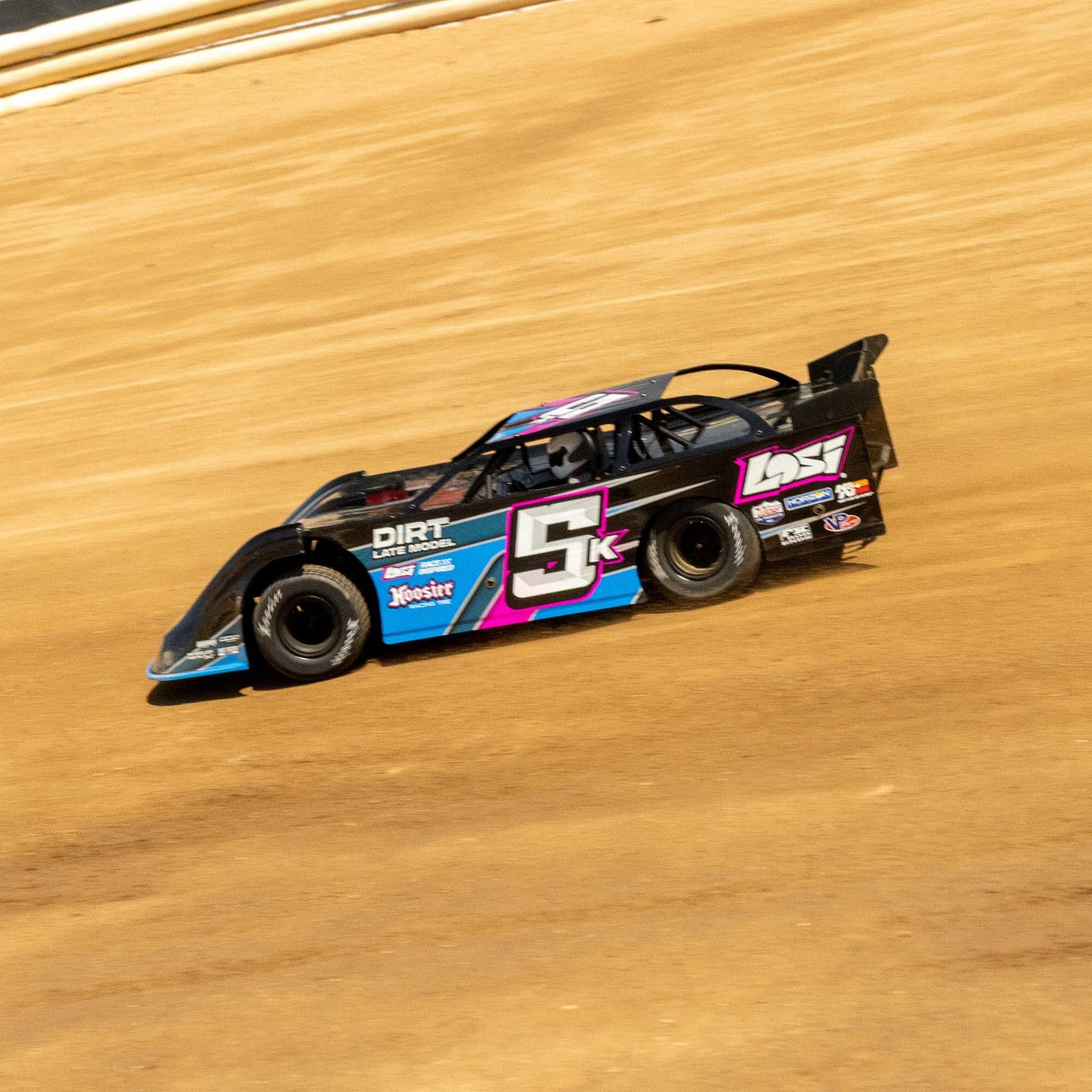 1/10 22S Dirt Late Model Ready to Run (Blue) (LOS-2167T1)_16