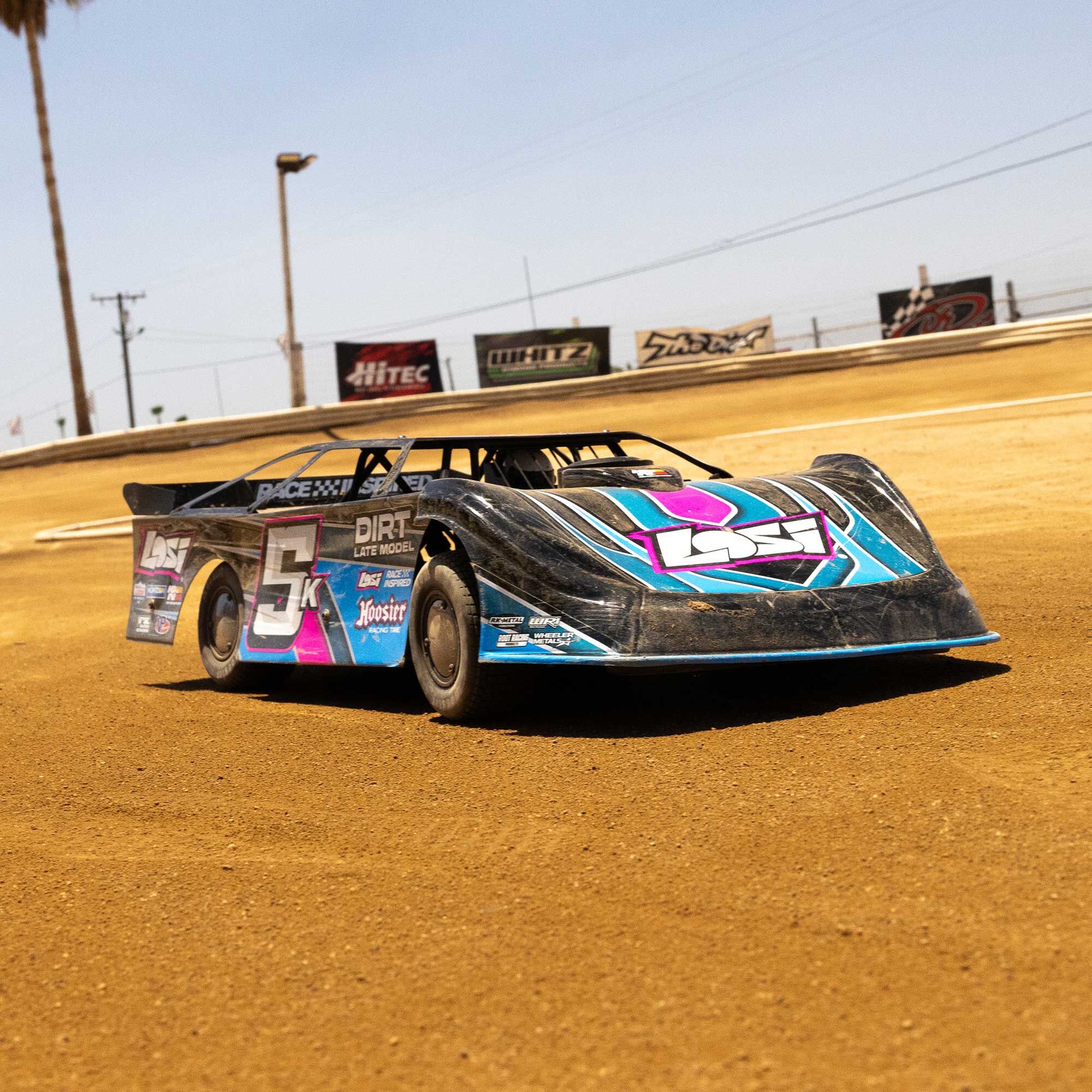 1/10 22S Dirt Late Model Ready to Run (Blue) (LOS-2167T1)_22