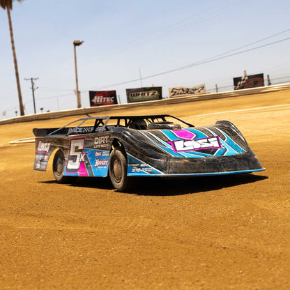 1/10 22S Dirt Late Model Ready to Run (Blue) (LOS-2167T1)_22