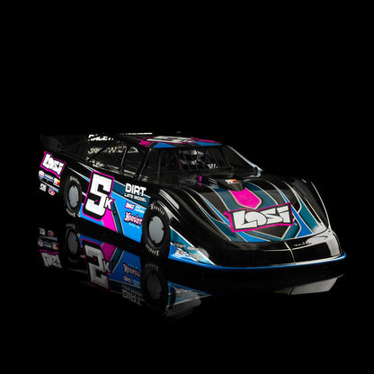1/10 22S Dirt Late Model Ready to Run (Blue) (LOS-2167T1)_33