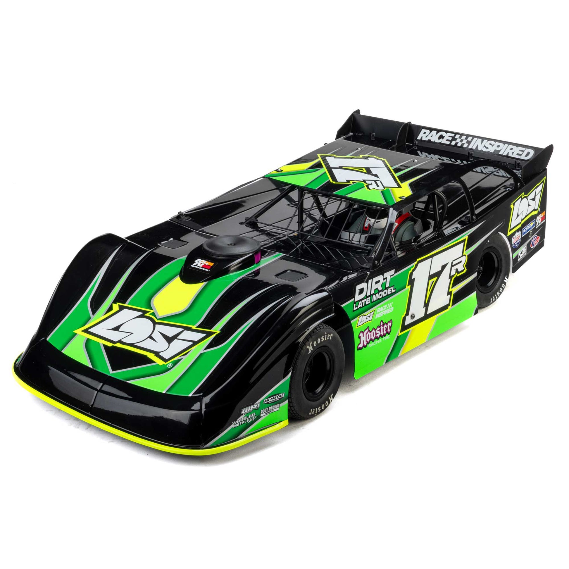 1/10 22S Dirt Late Model Ready to Run (Green) (LOS-2167T2)_38