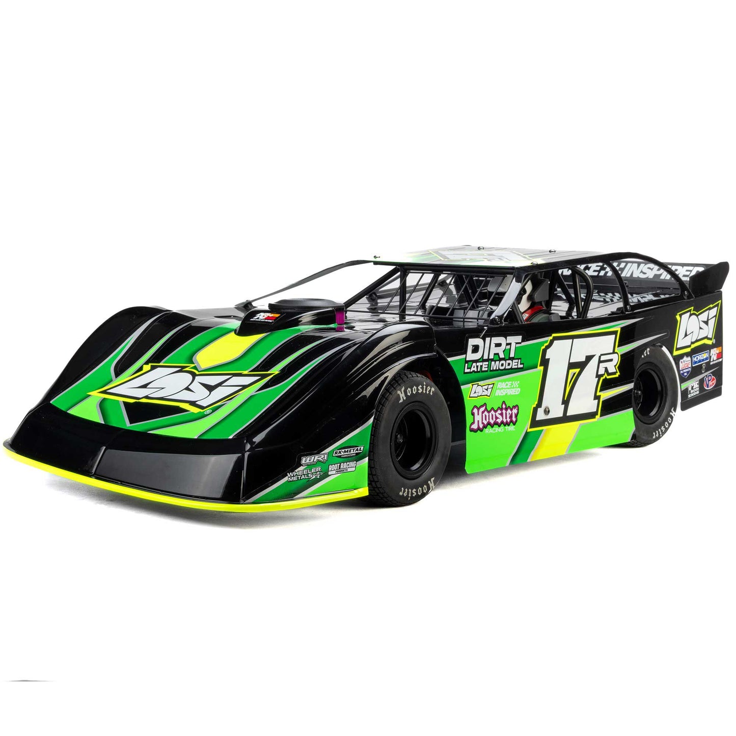1/10 22S Dirt Late Model Ready to Run (Green) (LOS-2167T2)_1
