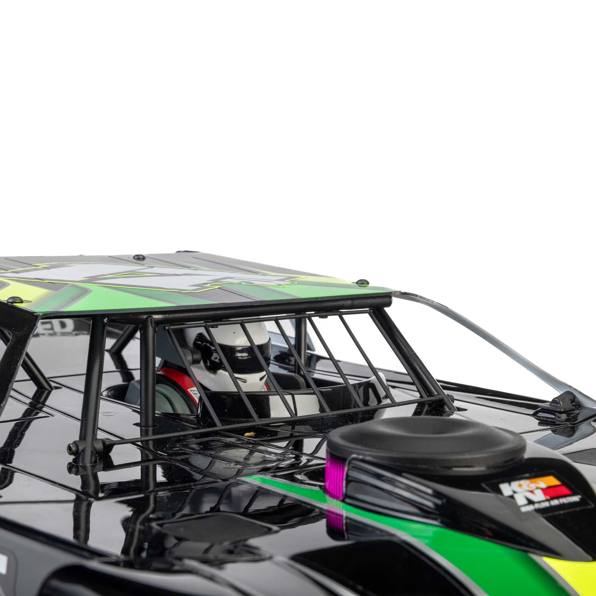 1/10 22S Dirt Late Model Ready to Run (Green) (LOS-2167T2)_21