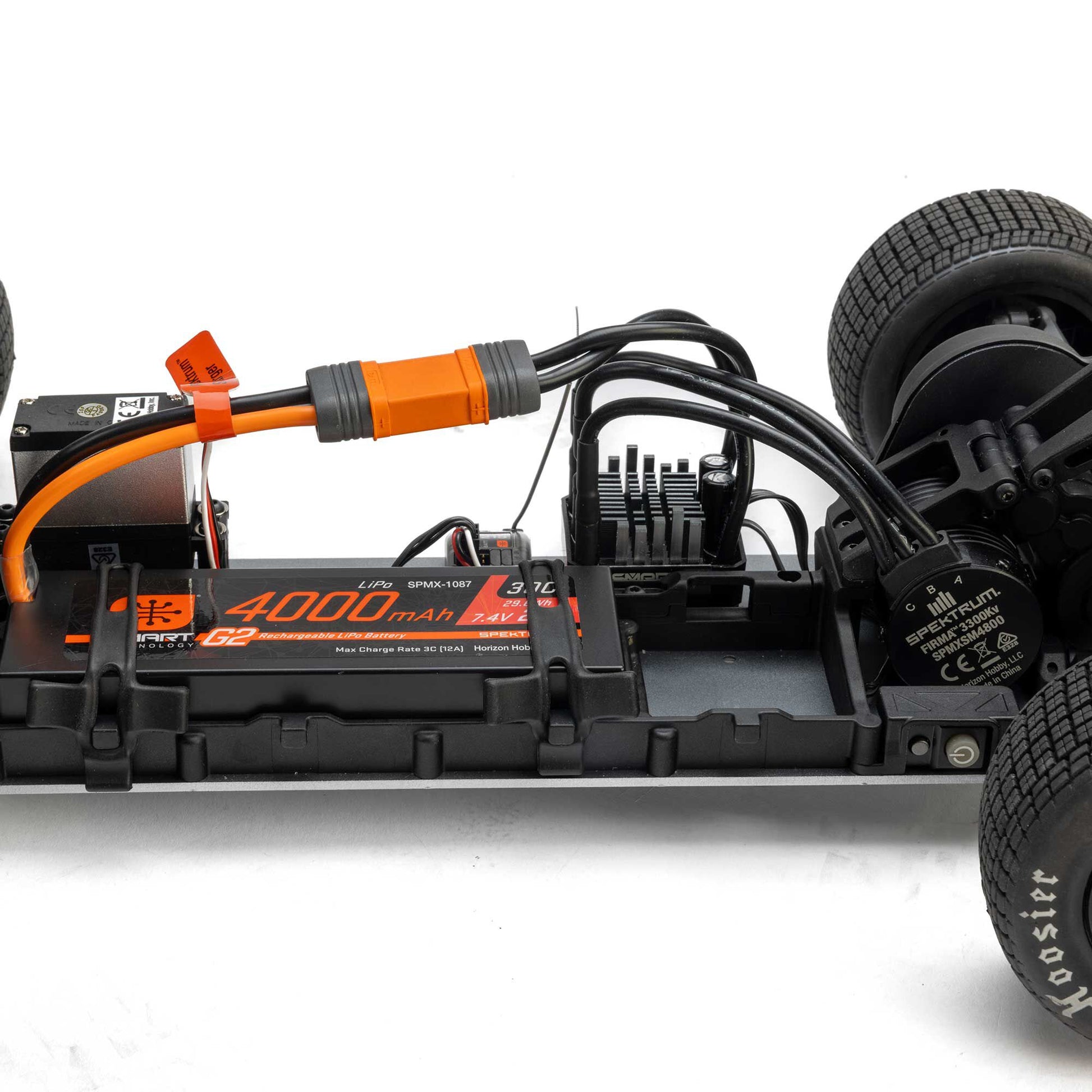 1/10 22S Dirt Late Model Ready to Run (Green) (LOS-2167T2)_18
