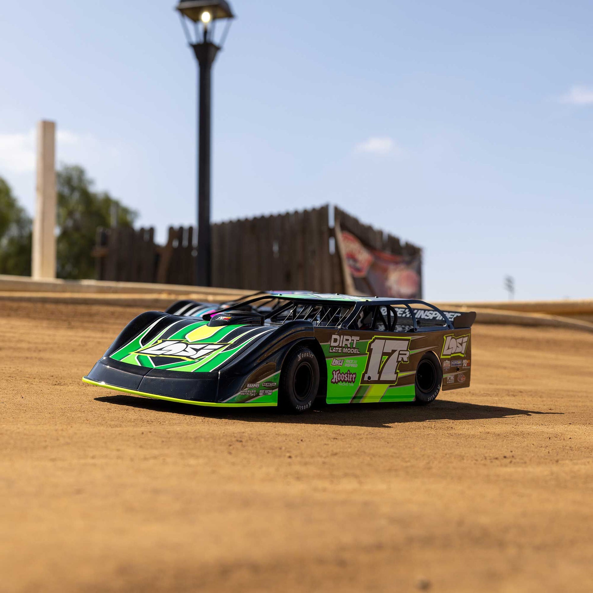 1/10 22S Dirt Late Model Ready to Run (Green) (LOS-2167T2)_2