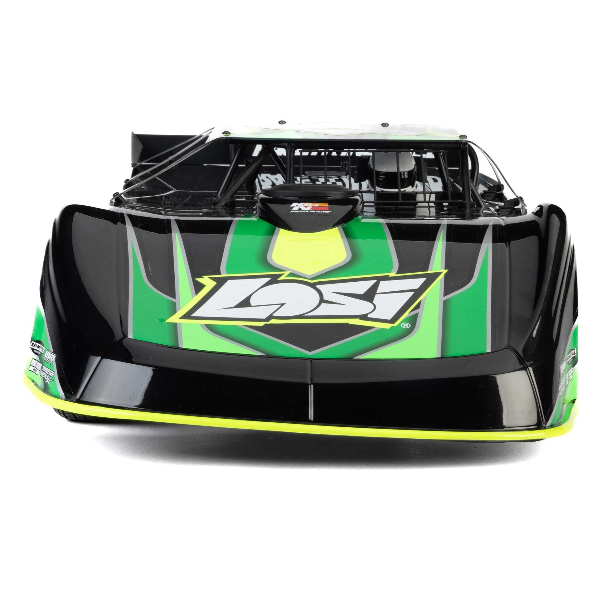 1/10 22S Dirt Late Model Ready to Run (Green) (LOS-2167T2)_12