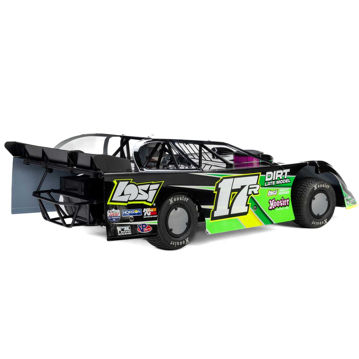 1/10 22S Dirt Late Model Ready to Run (Green) (LOS-2167T2)_5