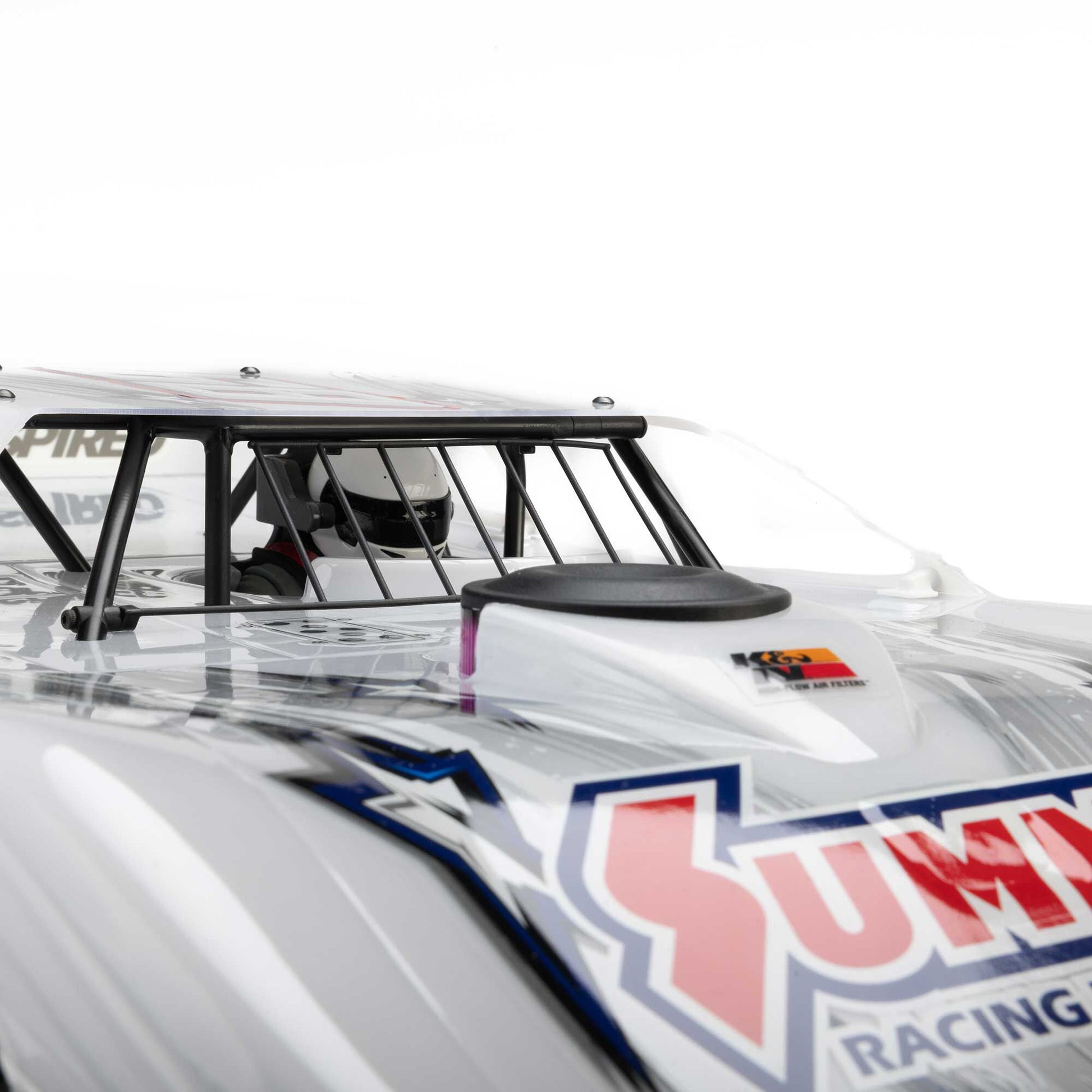 1/10 22S Dirt Late Model Ready to Run with Battery and Charger (White) (LOS-2168T1)_20