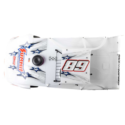 1/10 22S Dirt Late Model Ready to Run with Battery and Charger (White) (LOS-2168T1)_12