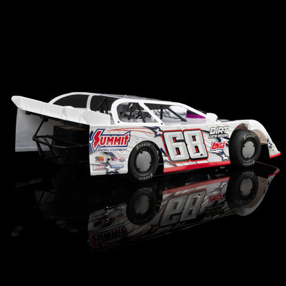 1/10 22S Dirt Late Model Ready to Run with Battery and Charger (White) (LOS-2168T1)_15