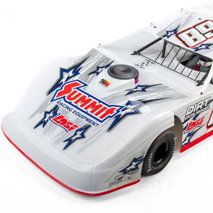 1/10 22S Dirt Late Model Ready to Run with Battery and Charger (White) (LOS-2168T1)_13