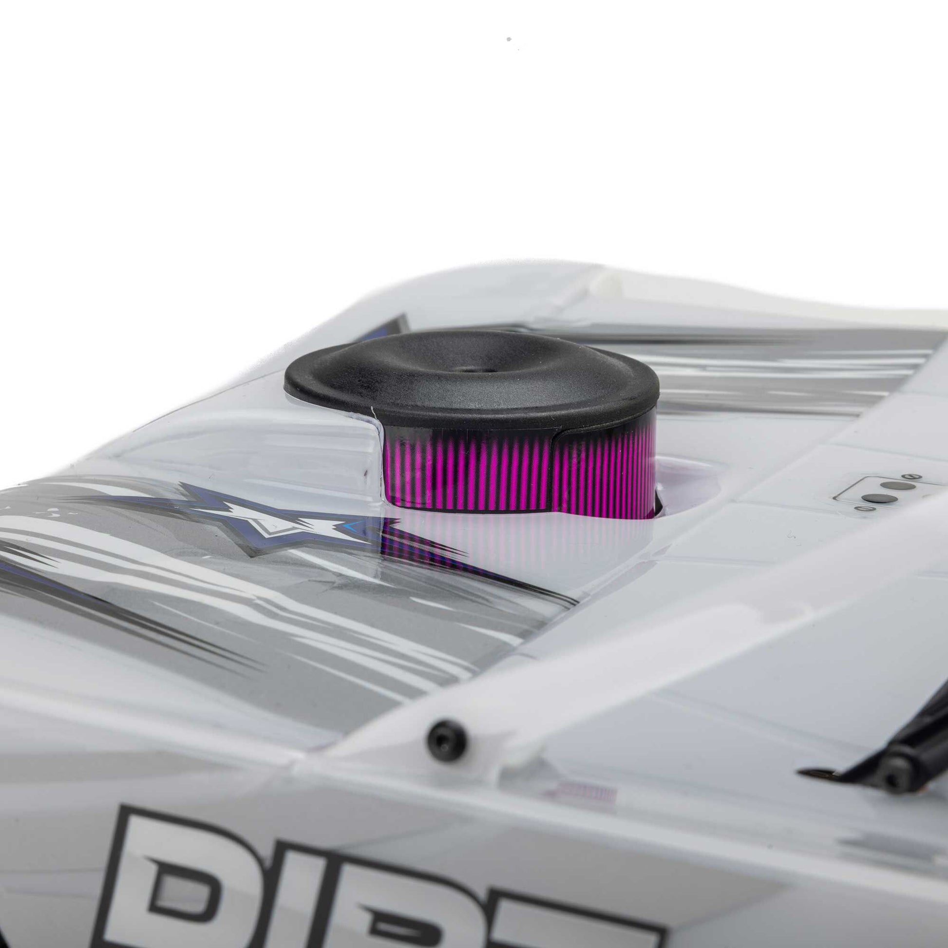 1/10 22S Dirt Late Model Ready to Run with Battery and Charger (White) (LOS-2168T1)_3