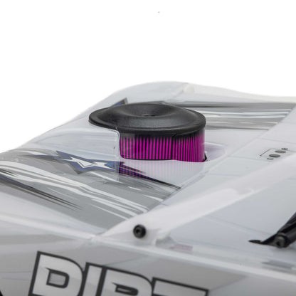 1/10 22S Dirt Late Model Ready to Run with Battery and Charger (White) (LOS-2168T1)_3