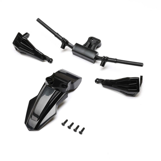 Promoto-SM Fender Handguards and Handlebars Kit Black (LOS-2281)