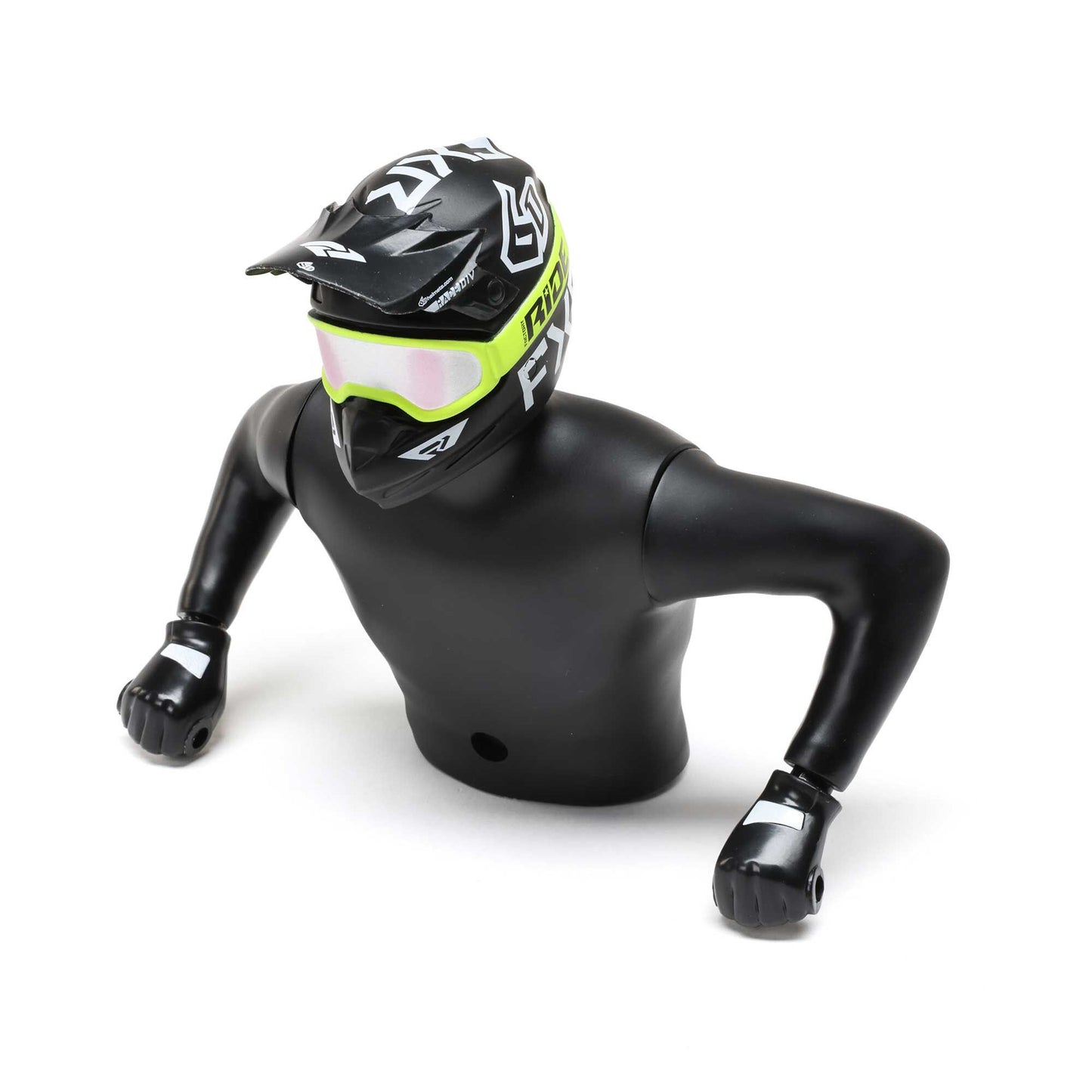 FXR Yellow Rider Figure Upper for Losi Promoto-SM and MX (LOS-2284)