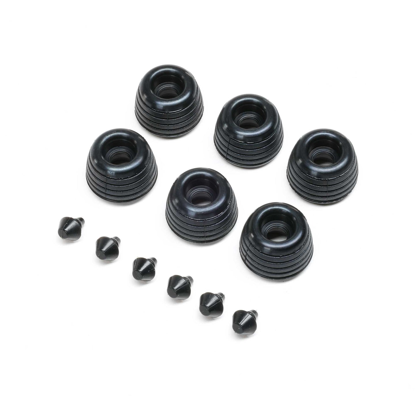 Rubber Lean Bar Wheels and Stops for Losi Promoto-SM (LOS-2288)