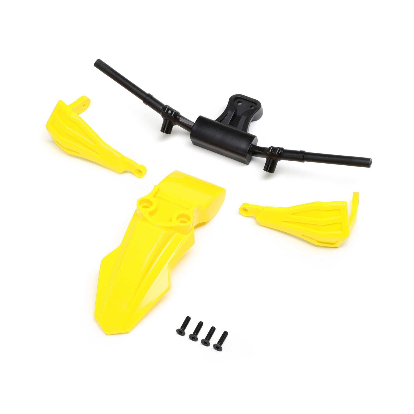 Promoto-SM Yellow Fender, Handguards and Handle Bars (LOS-2292)