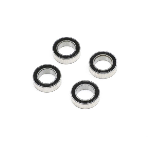 6 x 10 x 3mm Rubber Sealed Ball Bearings (4 Pack) (LOS-2300)