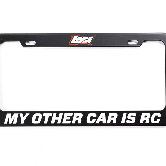 Losi My Other Car is RC Steel License Plate Frame (LOS-2323)