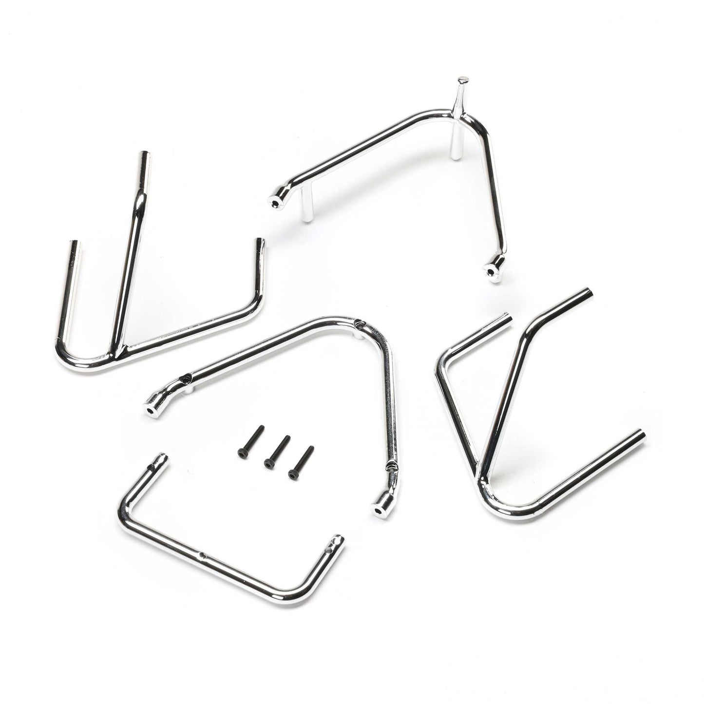 Bumper Set, Chrome: 22S Sprint