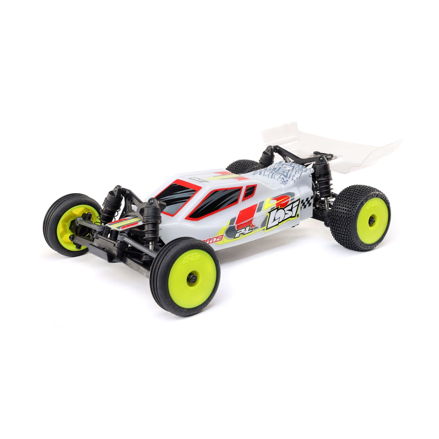 1/24 Micro-B 2WD Buggy Ready to Run (White) (LOS00007T1)_35
