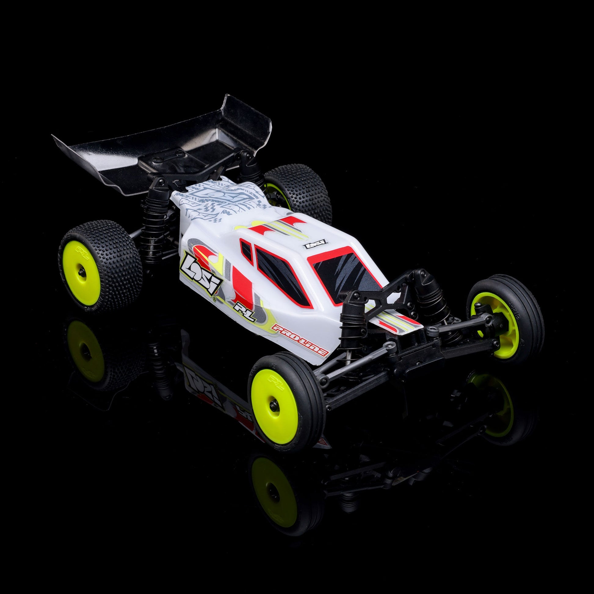 1/24 Micro-B 2WD Buggy Ready to Run (White) (LOS00007T1)_18