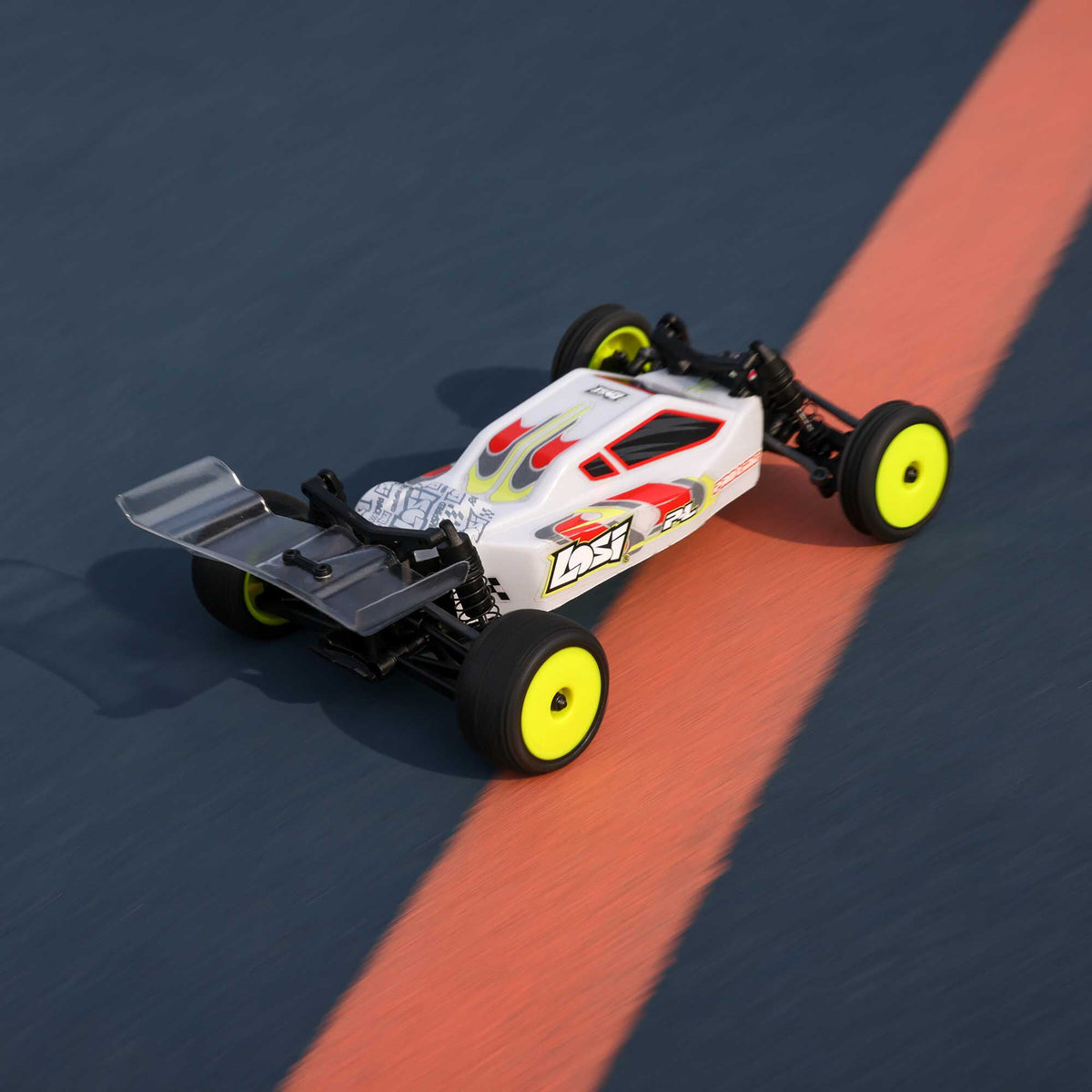 1/24 Micro-B 2WD Buggy Ready to Run (White) (LOS00007T1)_9