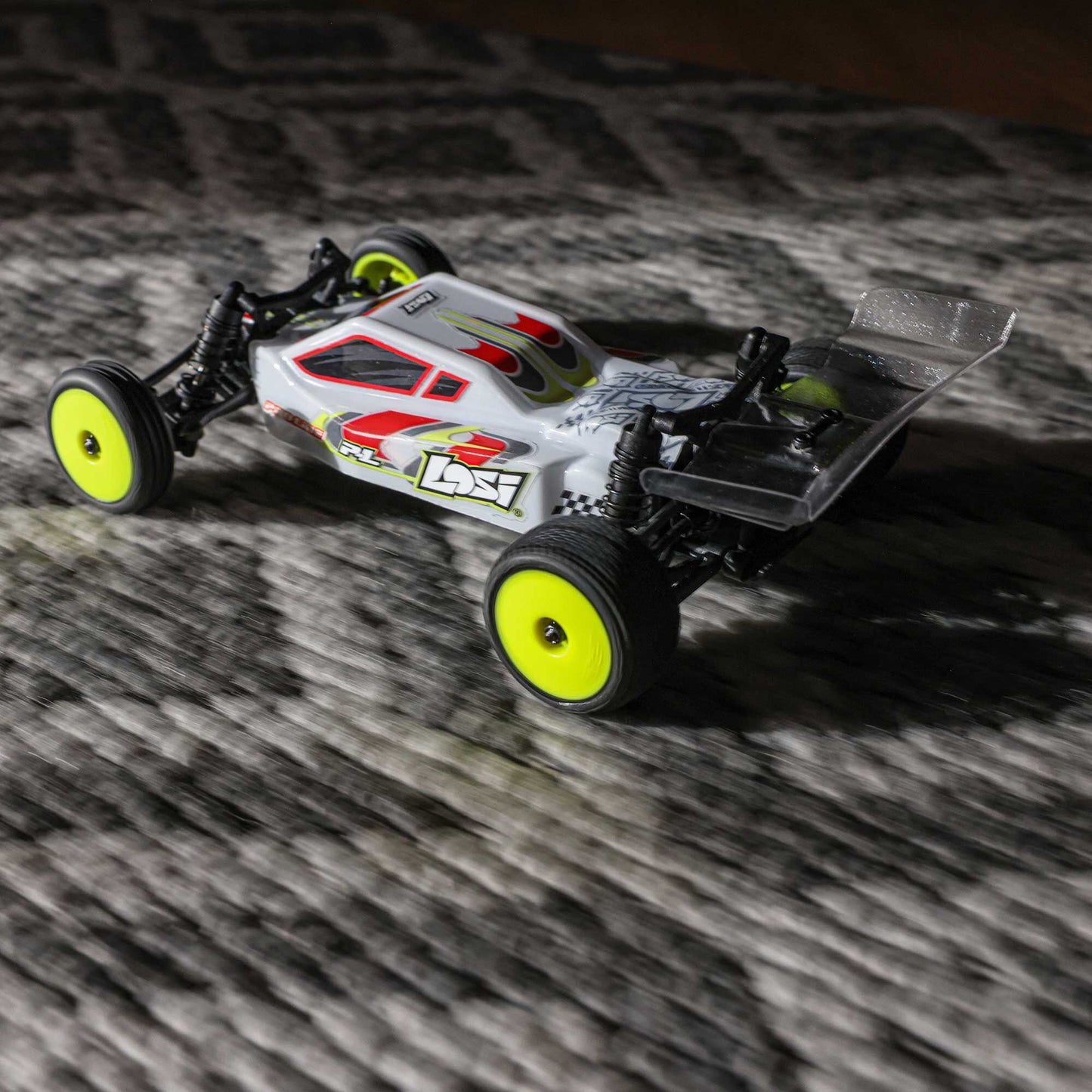 1/24 Micro-B 2WD Buggy Ready to Run (White) (LOS00007T1)_29