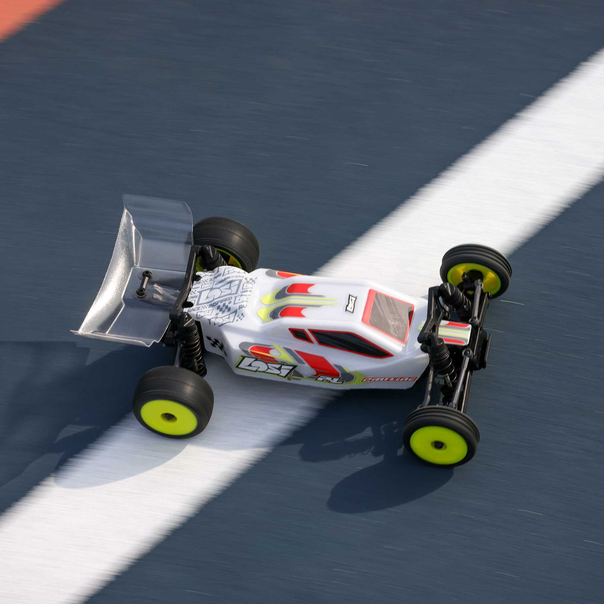 1/24 Micro-B 2WD Buggy Ready to Run (White) (LOS00007T1)_10