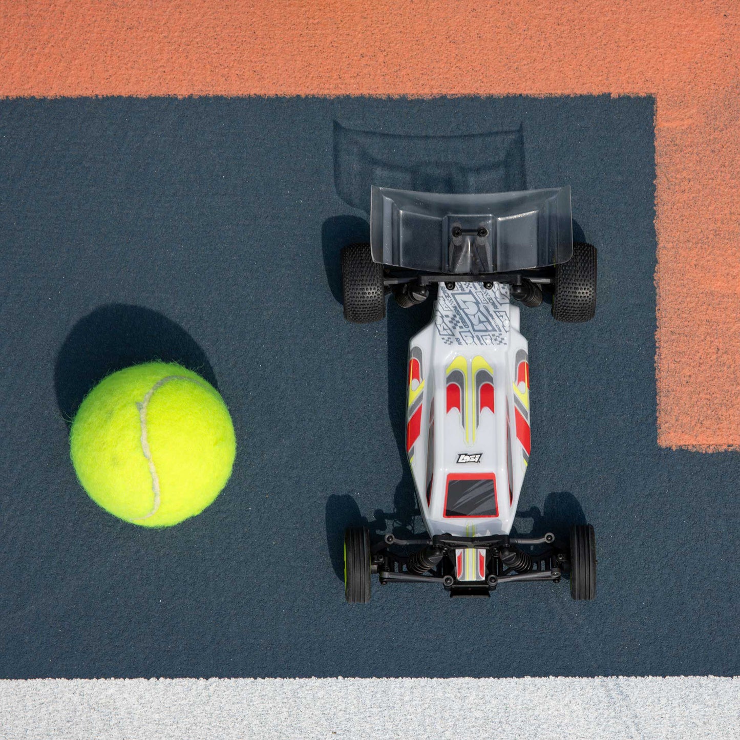 1/24 Micro-B 2WD Buggy Ready to Run (White) (LOS00007T1)_27